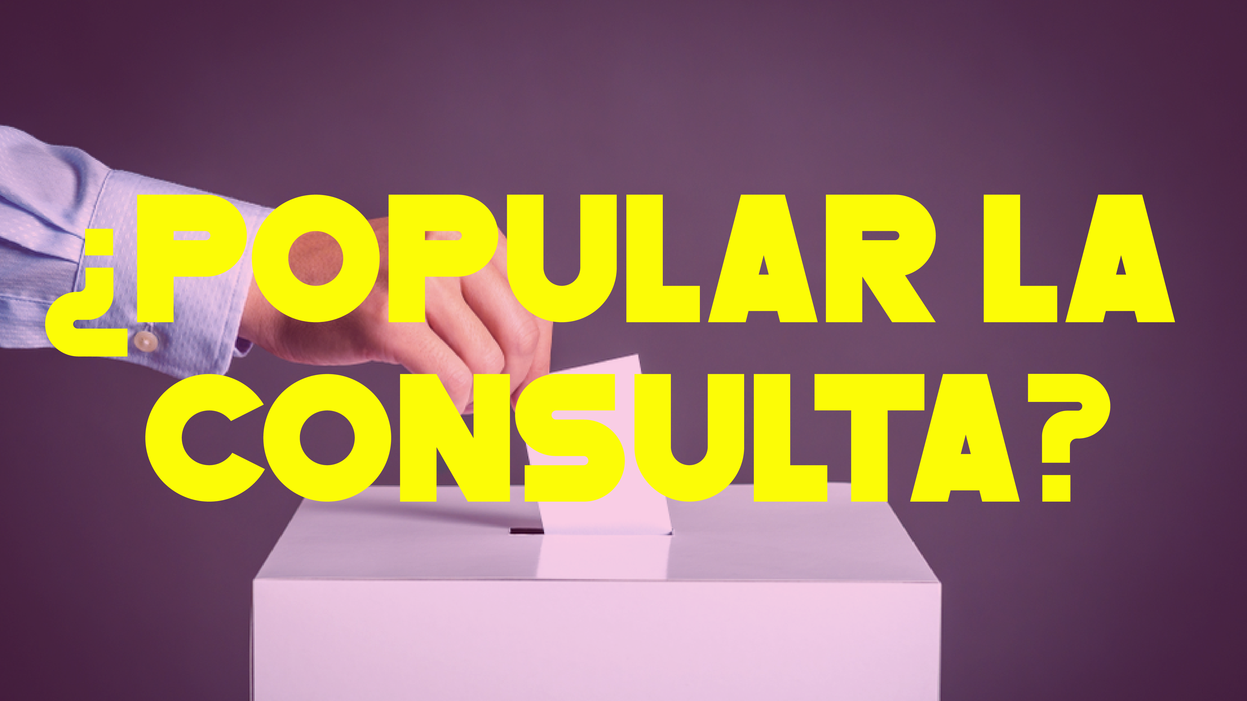CONSULTA POPULAR